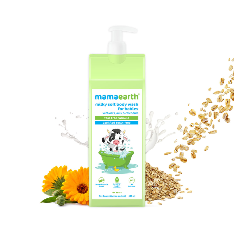 MamaEarth Milky Soft Body Wash for Babies